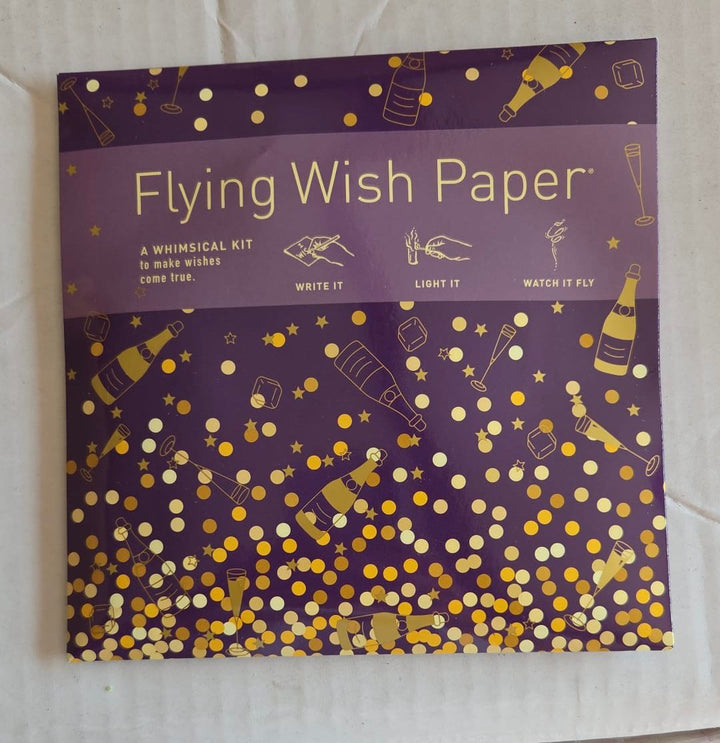 Flying Wish Paper – Champagne Celebration Edition | Wish Kit Gift Set